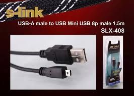 S-LINK SLX-408 USB 1,5M 10PIN MINI KAMERA KABLOSU